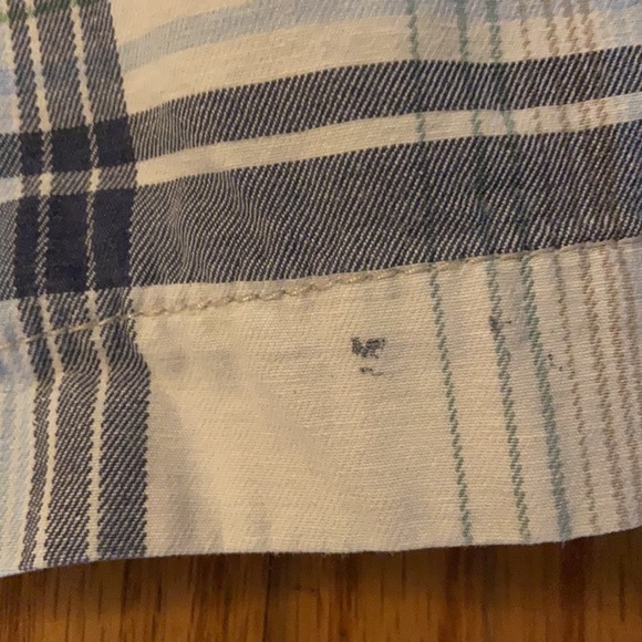 Aeropostale Men’s Plaid Flat Front Shorts 30 - Picture 8 of 8